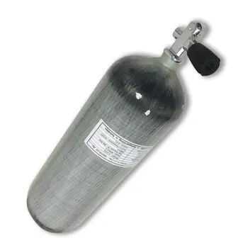 Günstig AC10931 9L CE 300bar 4500psi Hochdruck Zylinder Scuba Pcp Air Tank Gun Paintball Air Gun Mit Hpa Ventil Acecare