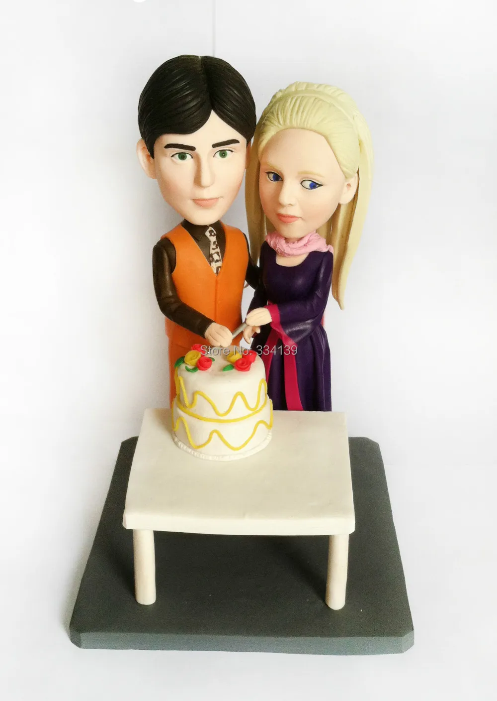 50th wedding anniversary funny wedding cake topper cake decorating clay  wedding cake topper personalized doll fimo toppers|toppers cars|topper  hatdolls chinese - AliExpress