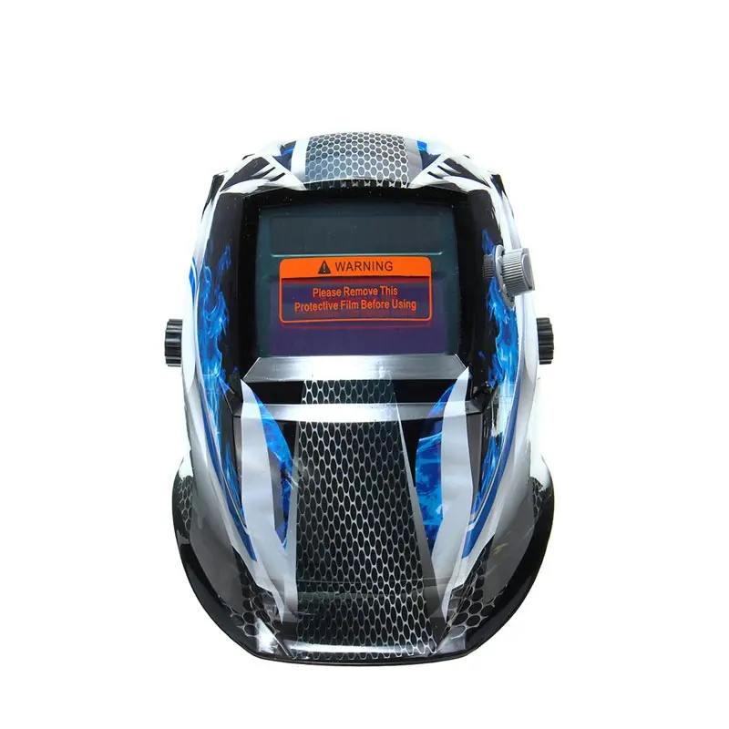 

Bule Flame Solar Auto Darkening Welders Welding Helmet Mask+Grinding Mode Automatic Welder Filter Lens