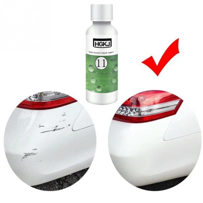 

50ml Waterproof Car Scratch Repair Agent Professonal Car Polished Wax Scratches Remover Beauty Tool Scratch Repair Fluid TSLM1