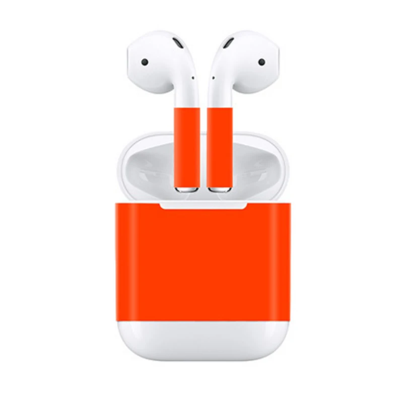 Съемный ПВХ кожи Стикеры для Apple Airpods кожи Стикеры крышка наушников интимные аксессуары кожи наклейка защитный средства для дизайна ногтей