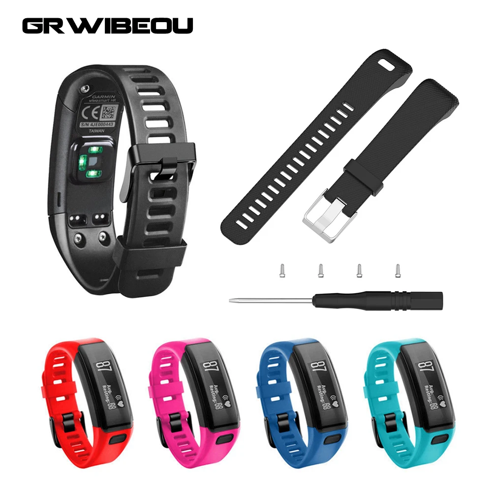 Замена для Garmin Vivosmart HR смарт ремешок часов наручный с штифтом инструменты