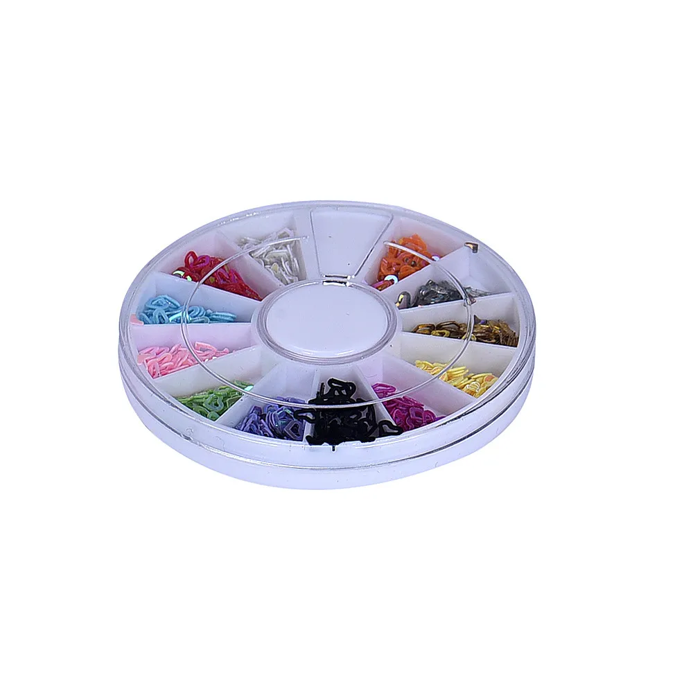

3D nail decorative rhinestones acrylic nail art stud jewelry flashing rhinestone wheel DIY*