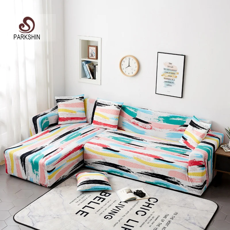 

Parkshin Slipcover Stretch Four Season Sofa Covers Furniture Protector Polyester Loveseat Couch Cover Sofa Towel 1/2/3/4-seater