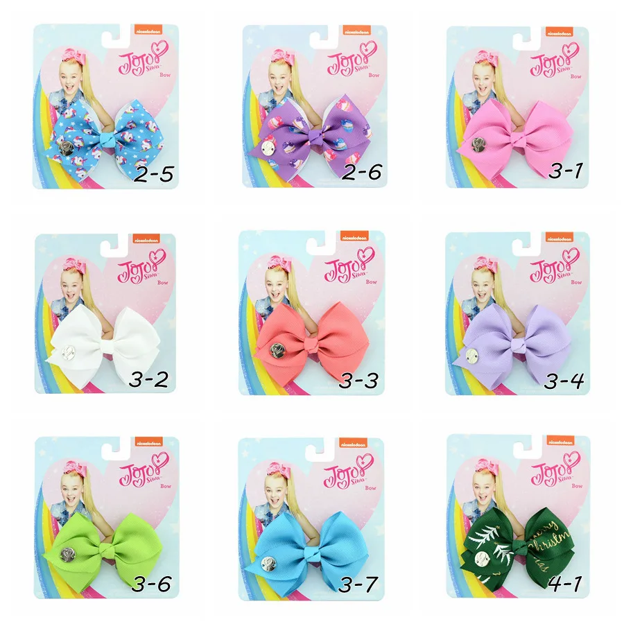 3.5inch Hair Clip for girls Children Christmas Hairpins Solid Color Hairgrips for Kids Baby Hair Accessories