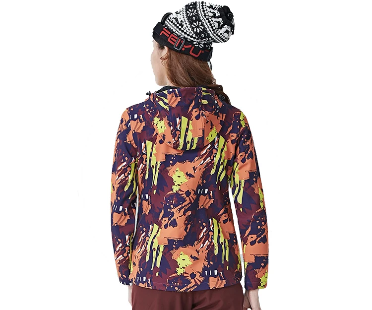 Esportes ao ar Cabolsa de Pesca Feminino Primavera Outono Softshell Velo Jaqueta Livre Camuflagem Térmica Blusão Caminhadas Acampamento Vb082 13 High Quality Esporte e Lazer