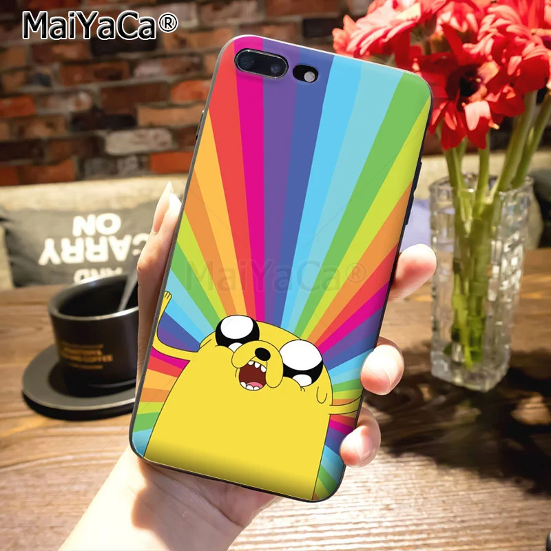 MaiYaCa adventure time cute Beemo BMO Джек Финн комом чехол для телефона для iPhone 8 7 6 6S Plus X XS MAX XR 5S 11pro max чехол