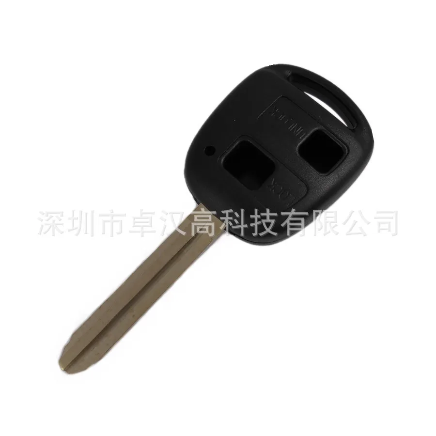 For Toyota Land Cruiser  Prado Instead of Original Factory Auto Car Key KETO 2 Buttons Change Car Key Shell (2)