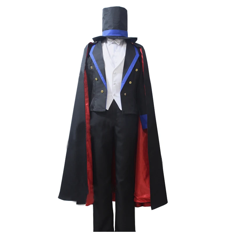 

2017 Sailor Moon Tuxedo Mask Mamoru Chiba Anime Cosplay Costume