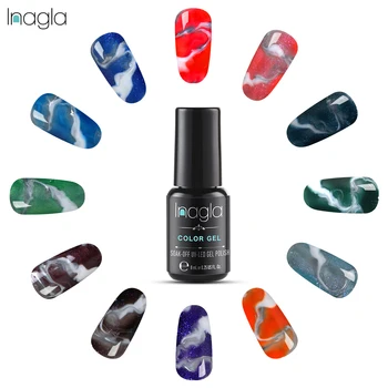 

Inagla Changeable 8ML Gel Nail Polish Soak Off LED UV Nail Gel Varnish Hybrid Gel Lacquer Nail Primer Gel Polish Nail Art Base