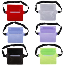 1 шт. водонепроницаемый Дрифт Дайвинг Плавательный мешок поясная карманная Сумка для смартфона