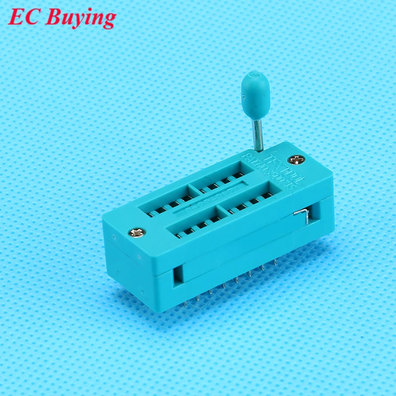 

1PCS 16 Pins ZIP IC Socket Narrow DIP Universal Test Socket 16P