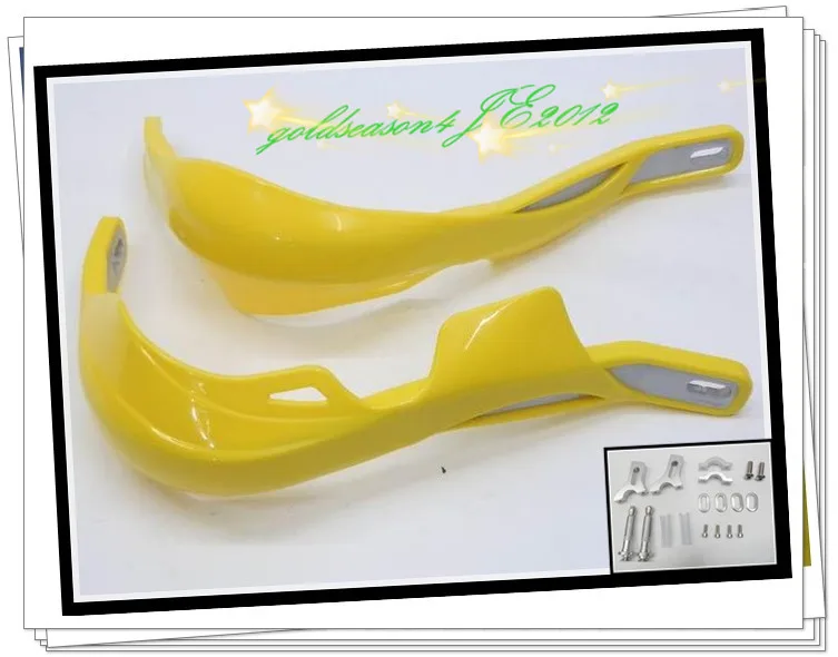 

Alloy Handguard Raptor Hand Guards for Suzuki RMZ250 RMZ450 DRZ400 RM250 7/8" Yellow