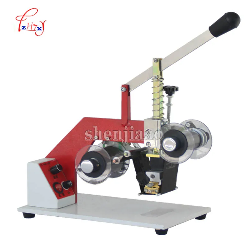 

Color Hot Stamping Machine Ribbon, Tape Date Printer Code, Hot Foil Stamping Machine, Lot Number Embosser Foil ZY-RM5-E 1pc