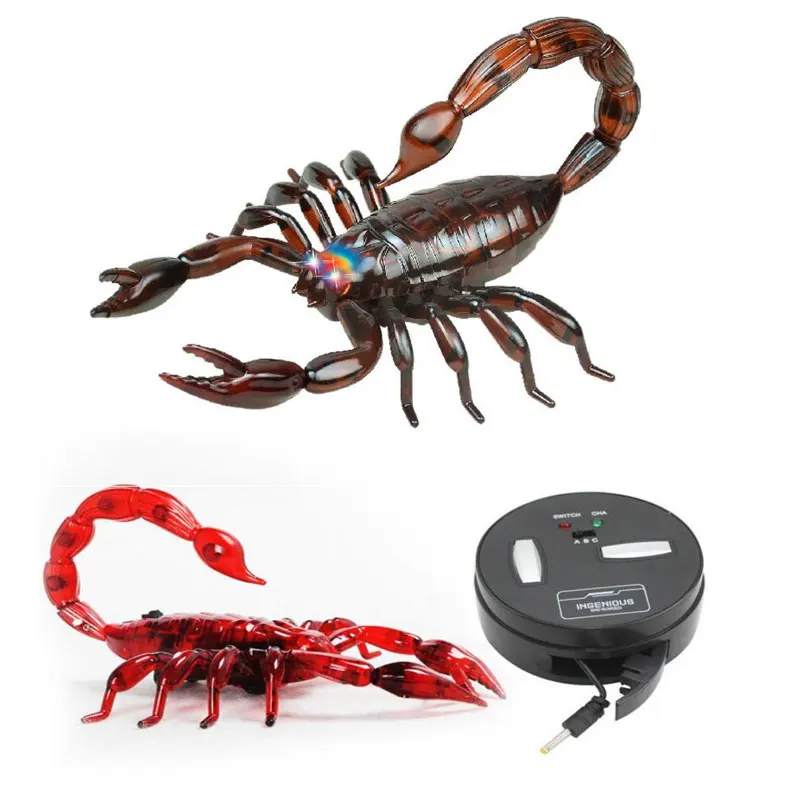 

RC Electric Scorpion Remote Control Smart Animal Model RC Simulation Scorpion Robotic radio Insect Prank Toys Child Gifts