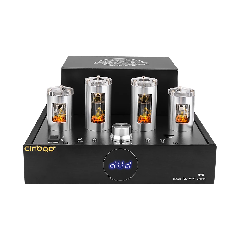 Bluetooth 65Wx2 6N2 6P1 HIFI вакуумный трубчатый предусилитель усилитель мощности 2 1 каналов