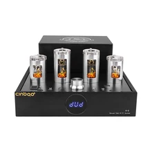 Bluetooth 6N2 6P1 Hifi rura próżniowa przedwzmacniacz mocy 65Wx2 wzmacniacz 2.1 kanałowy wzmacniacz dźwięku Audio wzmacniacz rurowy kino domowe
