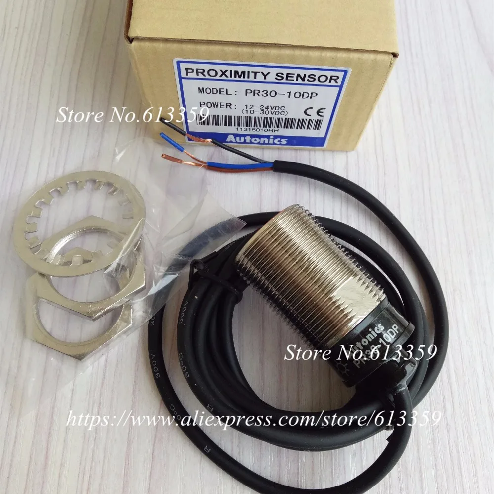 5pcs Autonics PR30-10DP PNP DC 3 Wire NO Proximity Switch Sensor New High-Quality | Электронные компоненты и