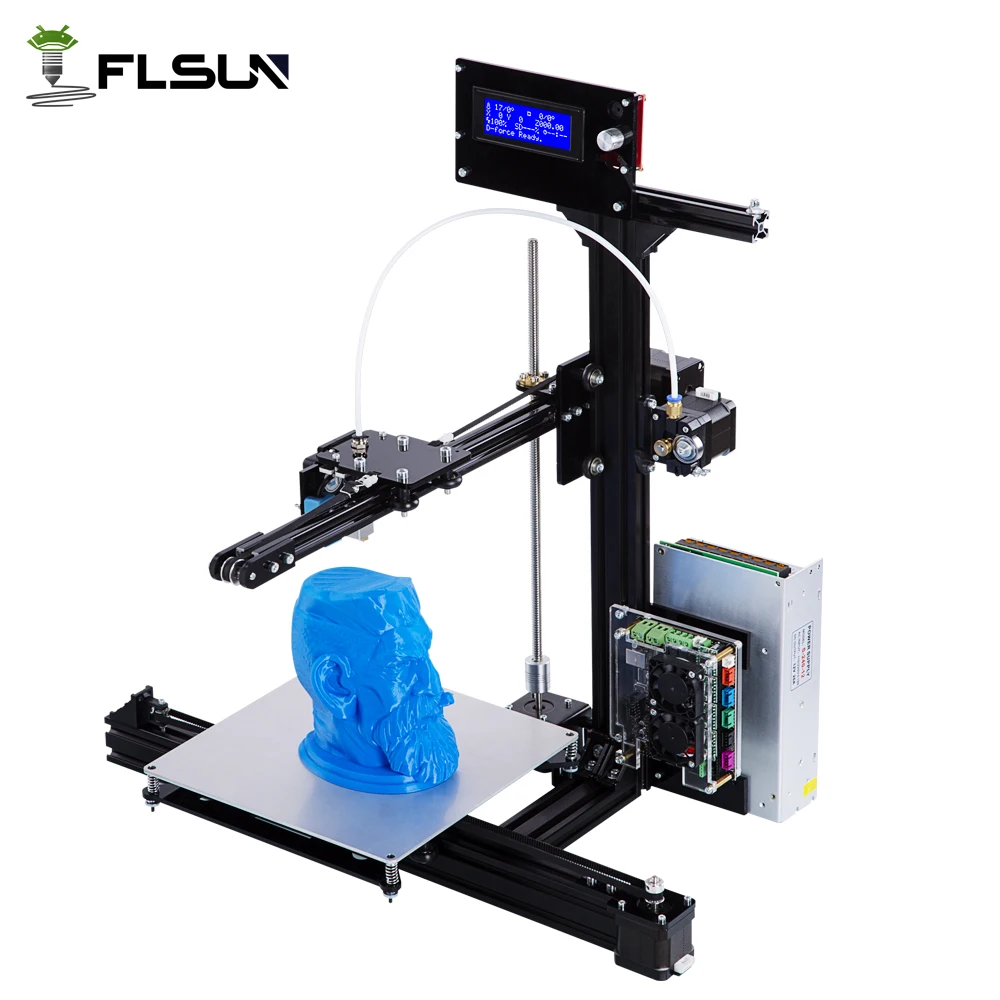 Flsun Factory Supply Metal 3D Printer Kits Large Printing Size 200*200 ... - Flsun Factory Supply Metal 3D Printer Kits Large Printing Size 200 200 250mm Auto Leveling HeateD