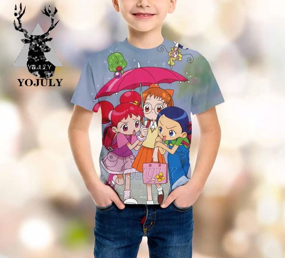 YOJULY Witch Doremi harajuku/детская одежда с 3D принтом для маленьких мальчиков и девочек