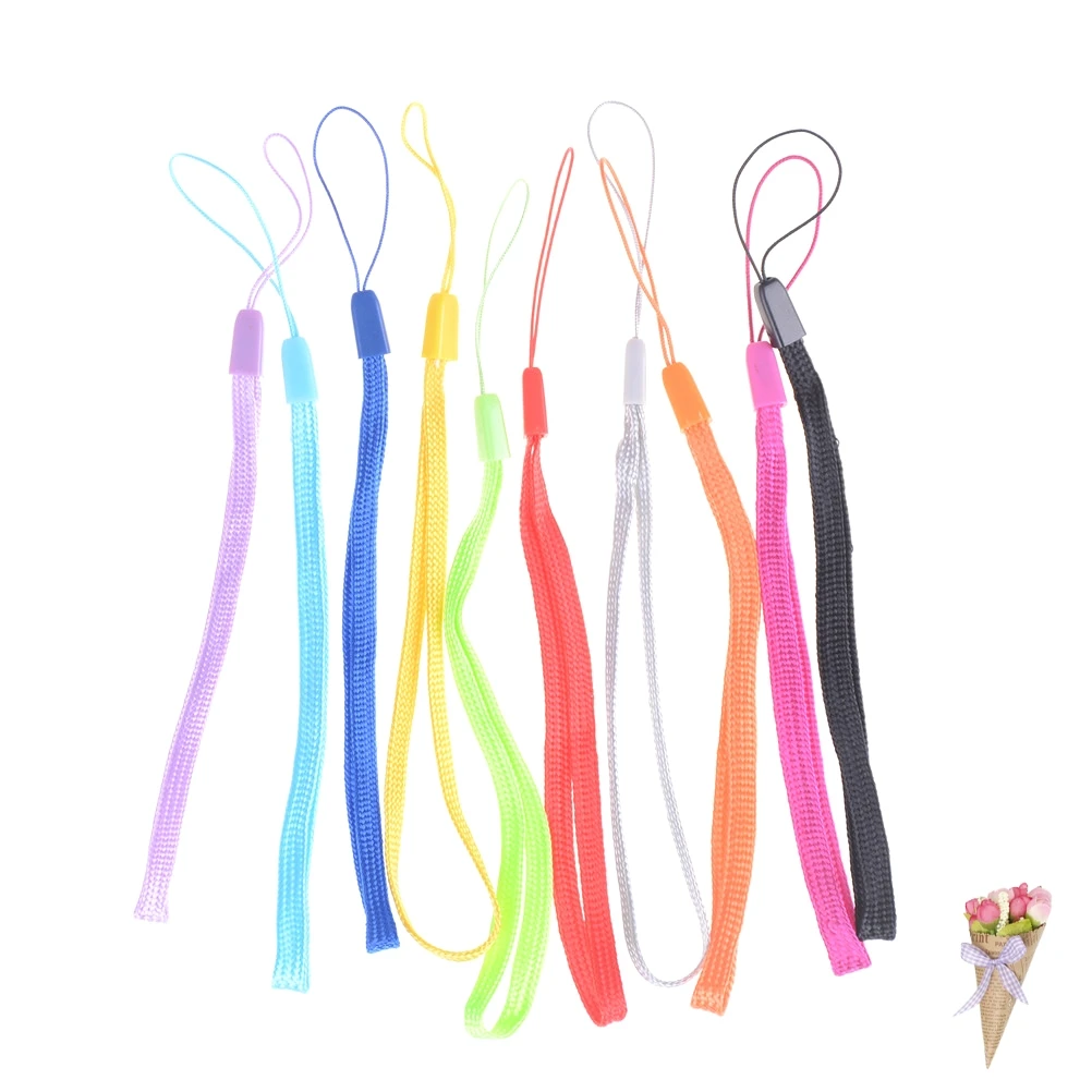 18cm wrist hand cell phone mobile chain straps keychain Charm Cords DIY