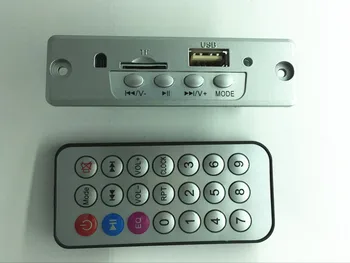

5V Radio Bluetooth remote control MP3 Decoder Board Wireless Audio Decoding Module SD Card Slot USB FM communicate YA330-SZ