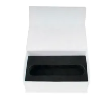 Белый картон Подарочная коробка с магнитом закрытия логотип горячей фольги. BX-2419