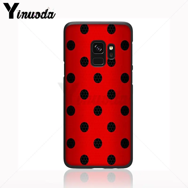 Red Black Gold Polka dots Dot
