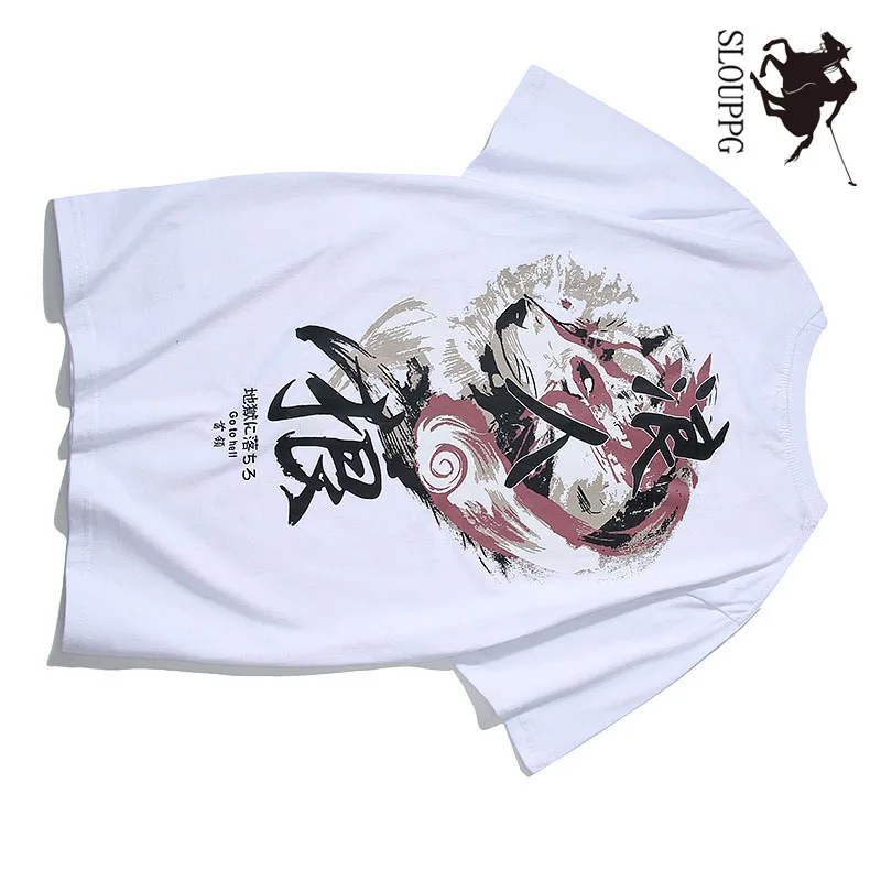 

2019 Chinese style T-SHIRT Harajuku high quality Original printing cotton men's tshirt Casual cotton Streetwear tshirt men