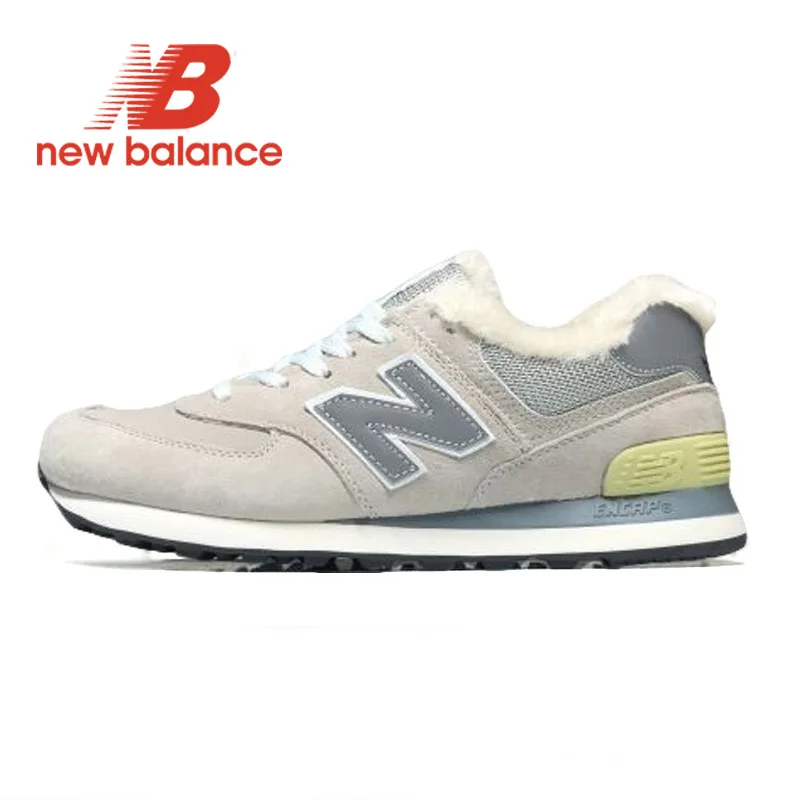 

New Balance NB574 Men Lace up Shoes Lover Warm Sport Shoes Outdoor Winter Badminton Sneaker Size 36-44