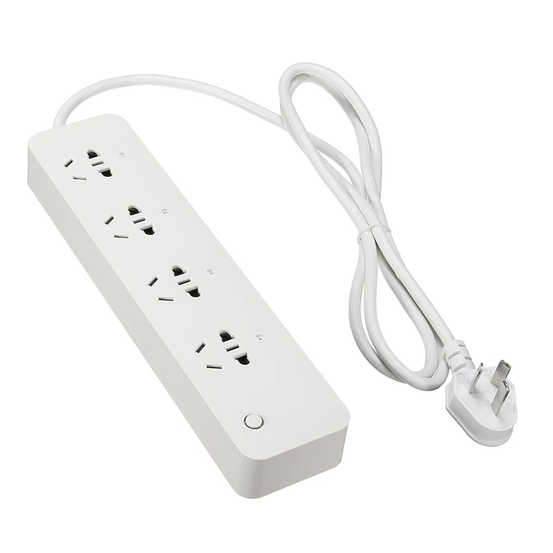 Pаспродажа Новое поступление умный дом Wi Fi синхронизации Plug Мощность полосы 4 Порты отдельных Беспроводной удаленного Управление
