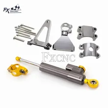 CNC motocykl stabilizator kierownicy wspornik montażowy przepustnicy wsparcie zestaw do hondy CBR600 F4i CBR 600 1999-2007 2000 2001 2002