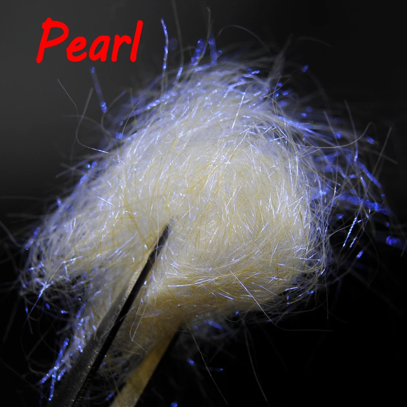 

Scud Shrimp Tying Material Fly Tying Ultra Fine Ice Dub Fiber for Nymph Pearl Olive Black Orange Caddis Green Color