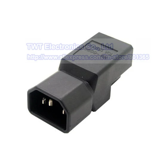 

PDU PSU USP Power Adapters, IEC Male to US Female, IEC 320 C14 Male To Nema 5-15R Female Socket Adaptor , 3pcs , Free shipping
