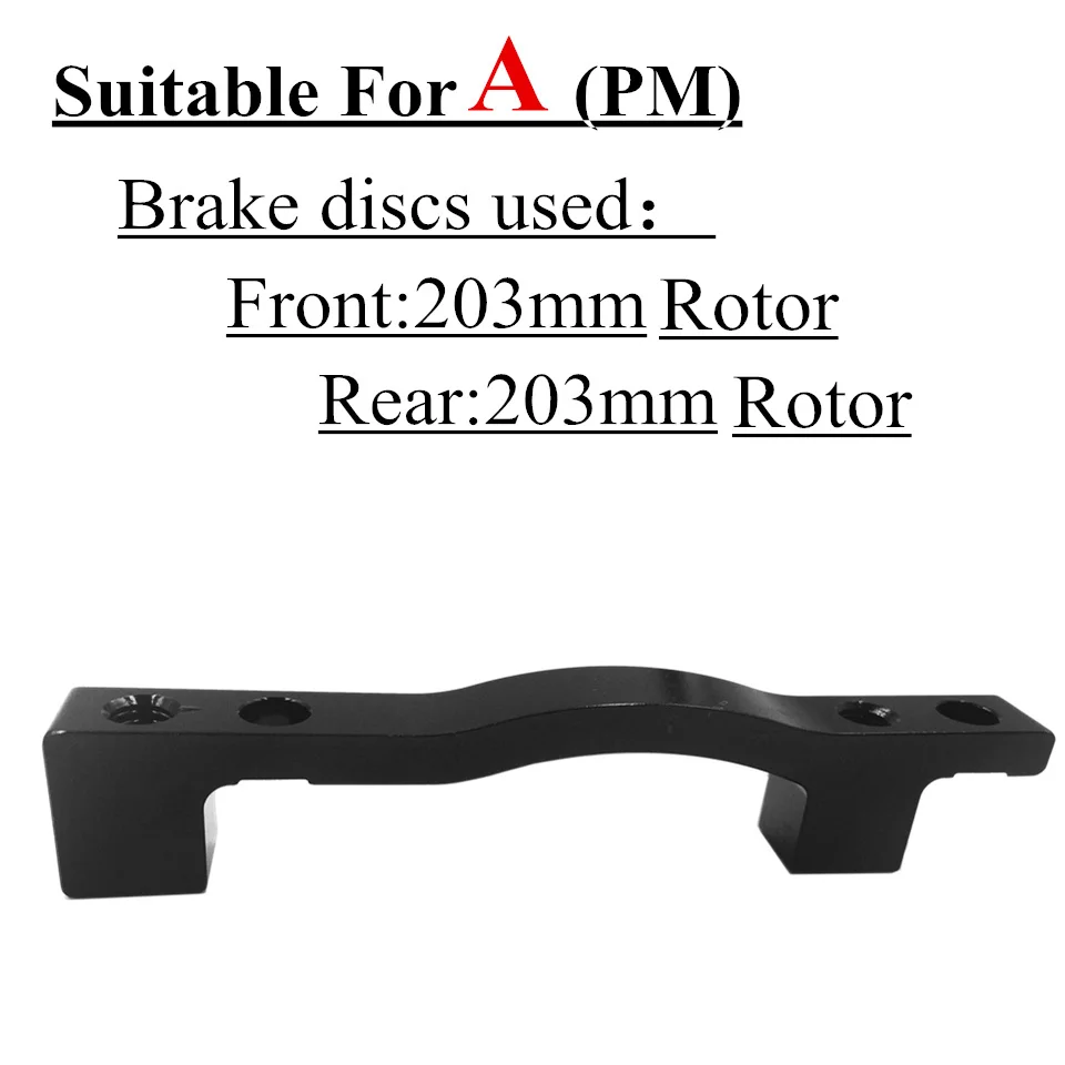 VXM MTB велосипедный дисковый тормоз Сверхлегкий кронштейн PM A B до PM дисковое крепление тормоза адаптер для 160 мм 180 мм 203 мм ротора