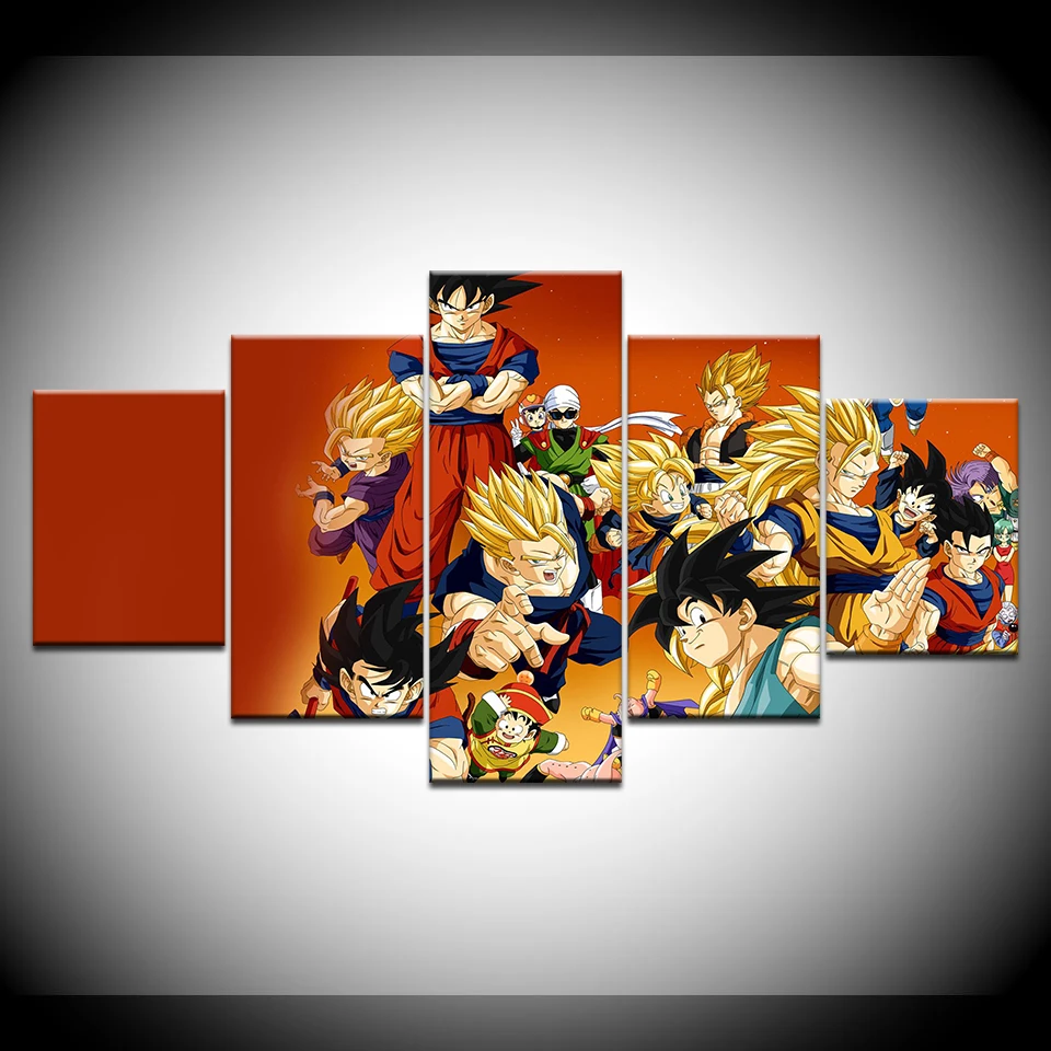 To My Son Poster Goku Gohan Dragonball Super Z Poster Canvas Motivational Quotes