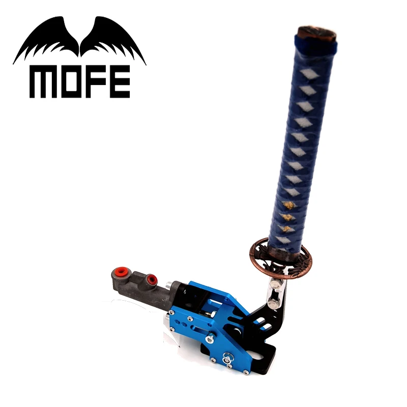 Samurai Sword Type Blue longer Drifting Drift Hydraulic Handbrake Lever 2