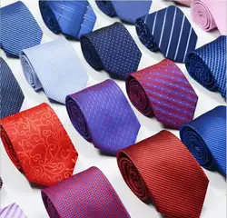 2017 высокое качество 8cmmen's галстуки, бизнес-повседневная Рабочая, модные подарки
