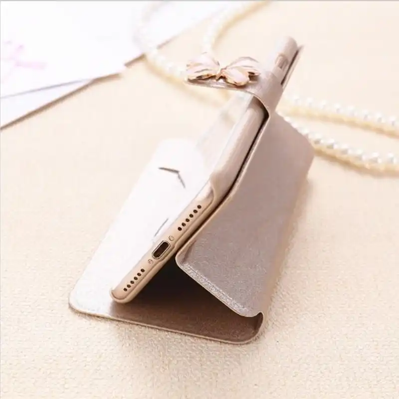 Для Xiaomi 5C Case моды роскошь шелка case Магнитный Стенд флип Бумажник Карты Высокого