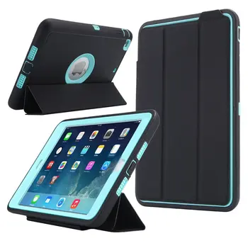 

For iPad Mini 1/2/3 Retina Kids Safe Armor Shockproof Heavy Duty Silicone Hard Case Cover w/Screen Protector Film+Stylus Pen