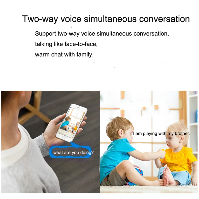 1080P HD Security Camera WiFi Wireless Security Smart IP Camera Surveillance System Remote Monitoring with Motion Alert