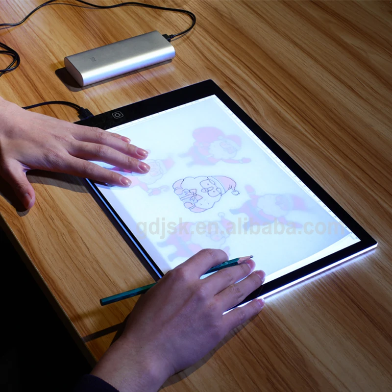 A4 LED Tracing Zeichnung Board Tattoo Tisch Schablone Licht Box Kunst Foto USB A4 LED Tracing Zeichnung Board Tattoo Tisch Schablone Licht Box Kunst Foto USB