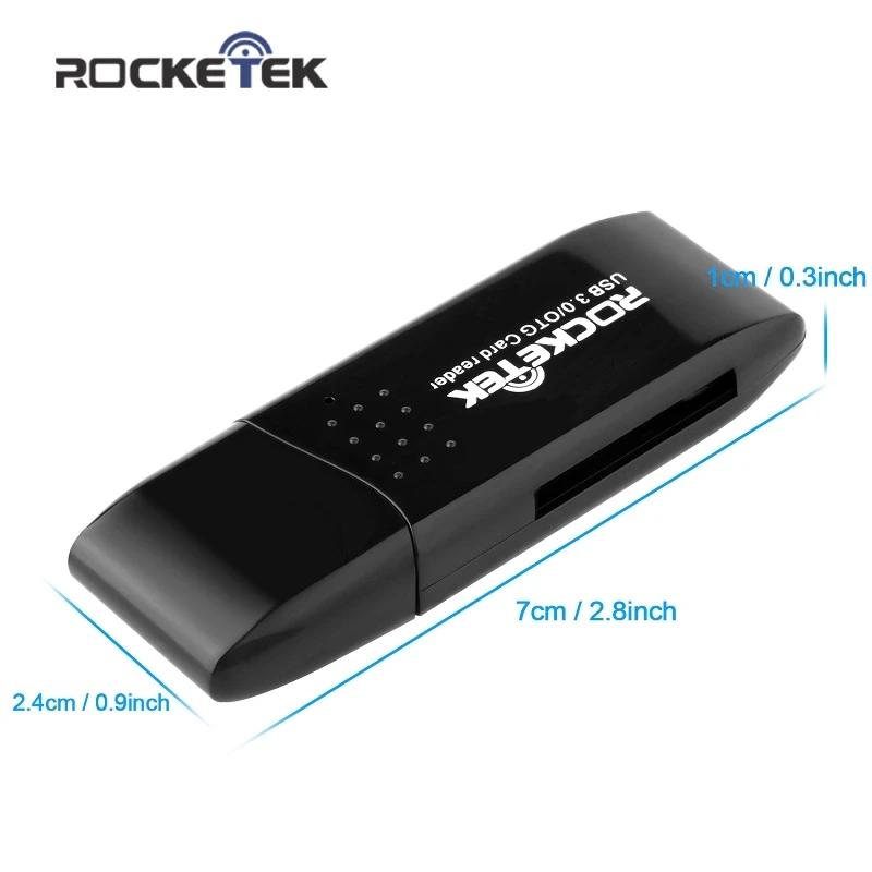 Rocketek USB 3 0 мульти 2 в 1 память otg телефон кард ридер 5 Гбит/с адаптер для SD TF micro pc