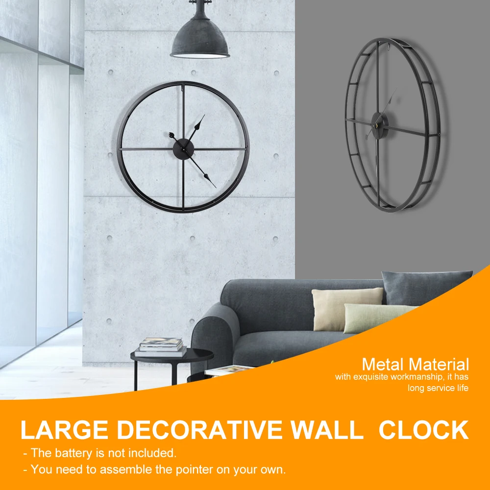 2019 большие декоративные настенные часы с подвеской для домашнего офиса короткие
