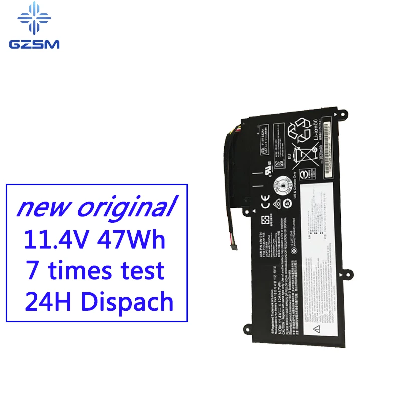 

GZSM laptop battery 45N1752 45N1753 45N1754 45N1755 battery for laptop 45N1756 45N1757 For LENOVO E450 E450C E455 E460 Battery