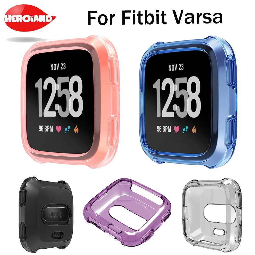 Новый мягкий силиконовый защитный чехол для Fitbit Versa Activity аксессуары смарт-часов