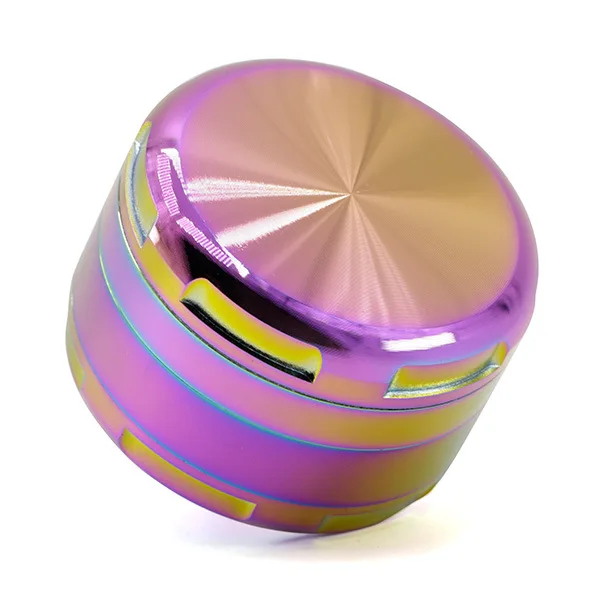 4-слойный диаметр 63 мм цинковый сплав Ice-blue Tobacco Herb Grinder Chicha Шиша кальянная трубка