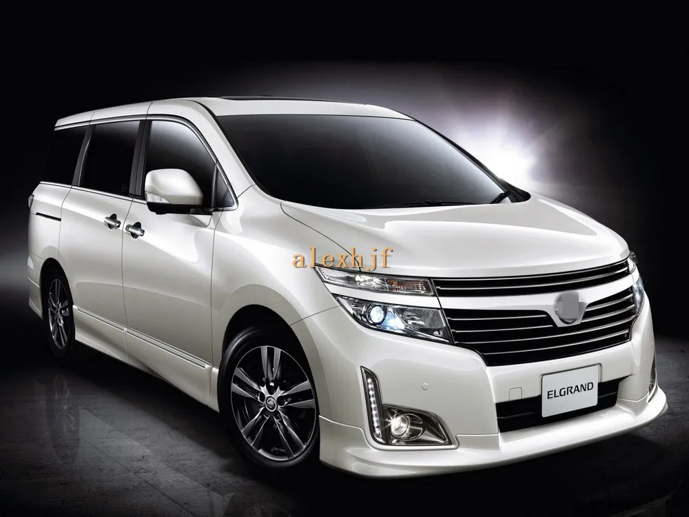 July King светодиодный зеркальный чехол для nissan elgrand E52 2012~ на японской версии; SideTurn сигналы, DRL, наземная лампа