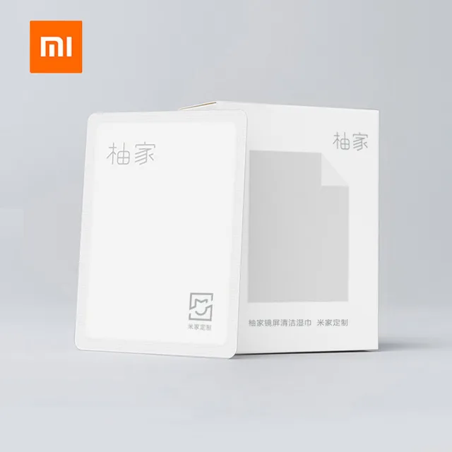 Xiaomi Mijia Phone Mirror Screen Clean 15pcs in 1 Pack Wet Wipes Pack LCD Screen Dust Removal for Smart Phone Notebook Computer