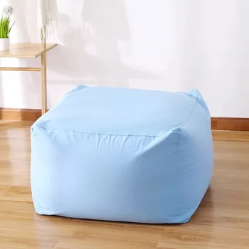 

Washable Lazy Sofa Bean Bag Chair Pouf Puff Lounger Velvet /Linen/Canvas Fabric Lazy BeanBag Sofa Seat Tatami Furniture R1333